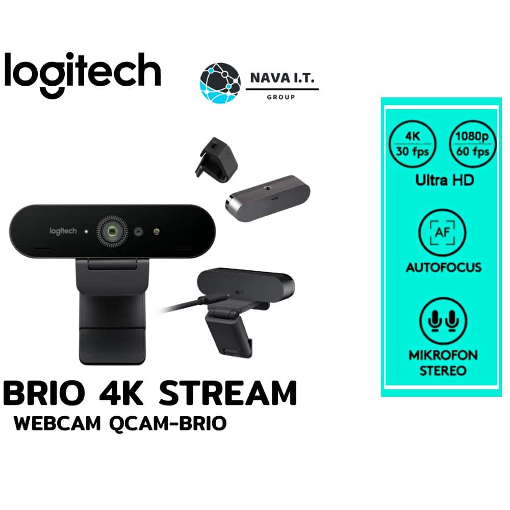 logitech brio stream webcam