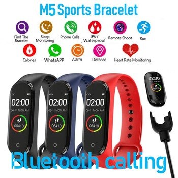 M5 Band Smartband M5 Smart Bracelet Sports Bracelet Heart Rate Blood Pressure Oxygen Reminder Wristbands Smart.jpg 350x350