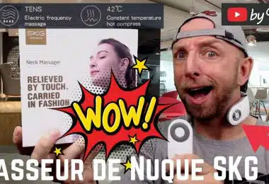 masseur de nuque intelligent skg par impulsion electrique, a essayer d'urgence car génial