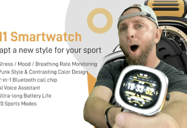 mega prix sur cette montre connectée 70 modes sport,bpm,spo2, ip68, bluetooth,7j batteries , la doogee d11