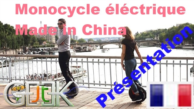 Monocycle electrique made in China par GLG