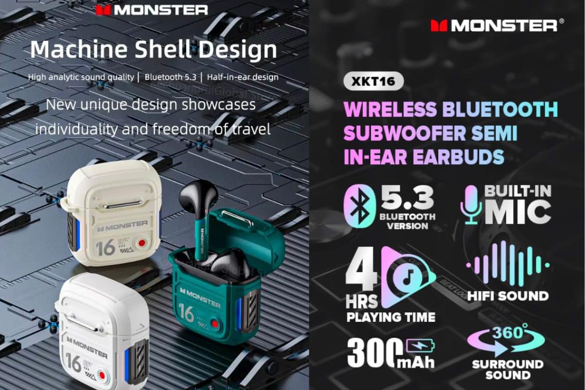 monster xkt16 machine shell design