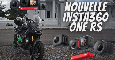 moto vlogging avec la nouvelle camera insta360 one rs, elle peut tout faire