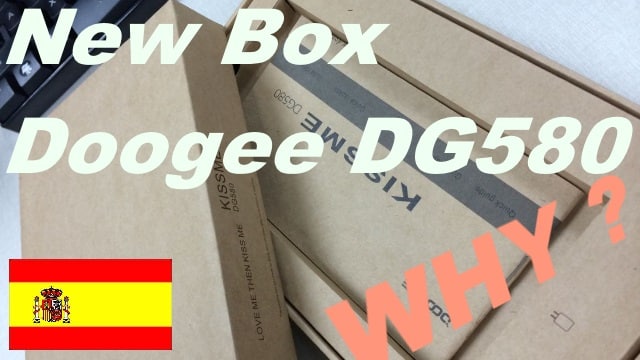 New box DG580 spain