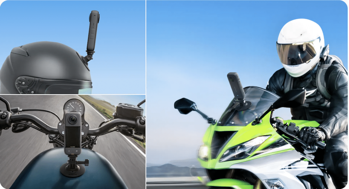 nouveau kit moto camera sport