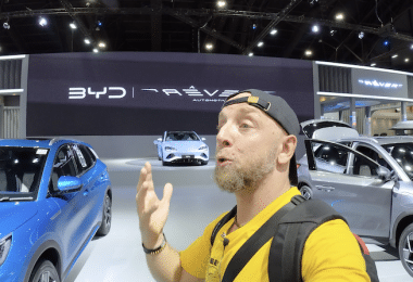 nouvelle byd dolphin ,byd seal et byd atto 3 au bkk motor show 2022