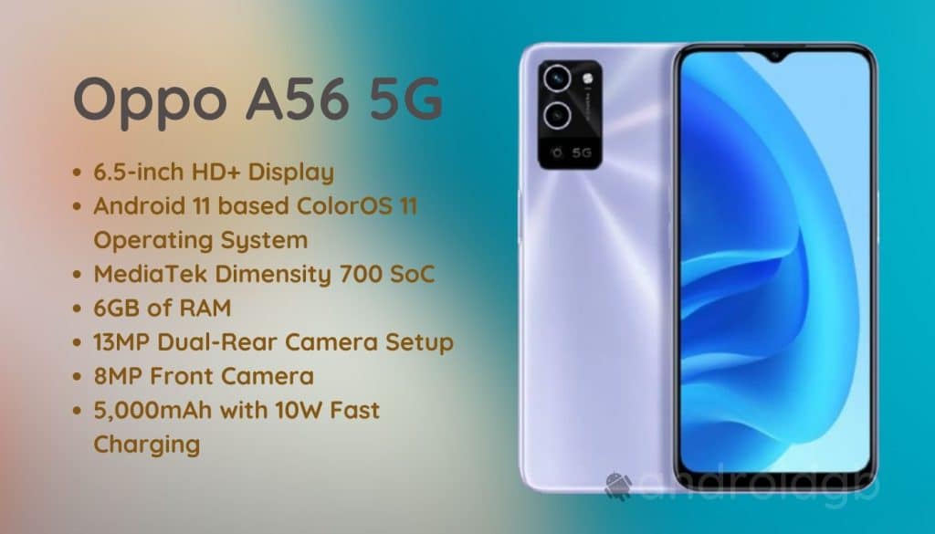 oppo a56s 5g details