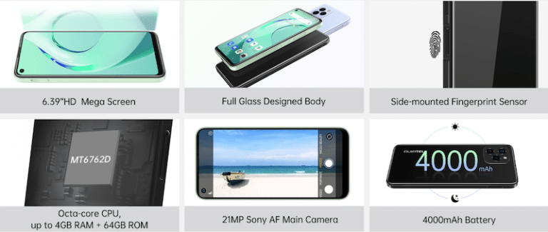 oukitel c21 pro details