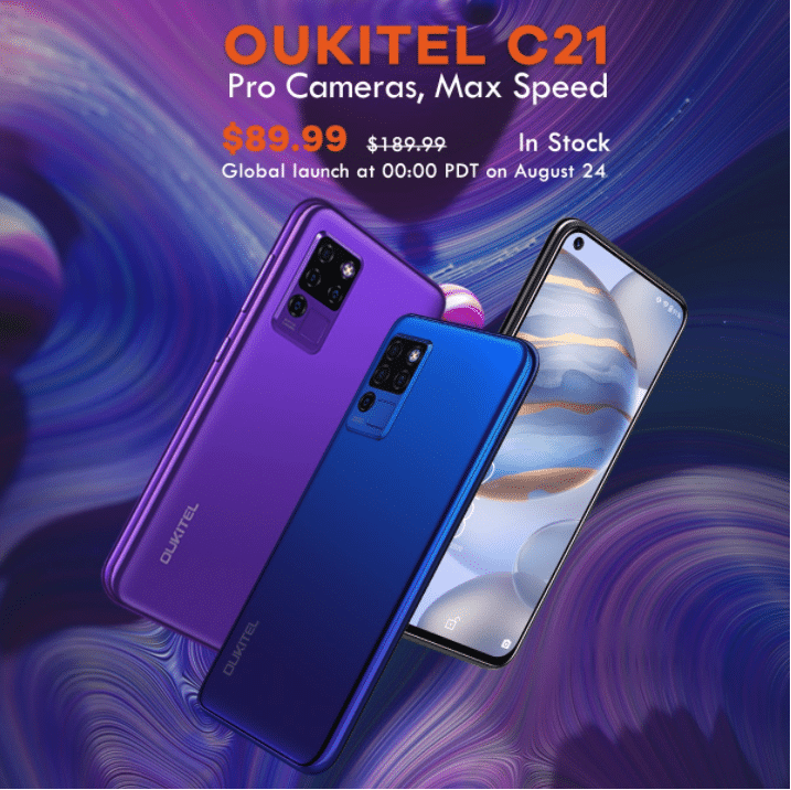 Oukitel C21 Promo