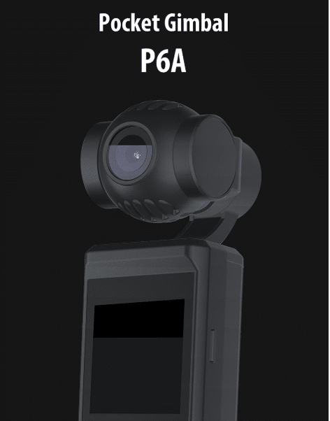 Pocket Gimbal Keelead P6a 3 Axes 4k Hd Stabilisateur