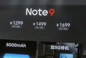 Prix Redmi Note 9