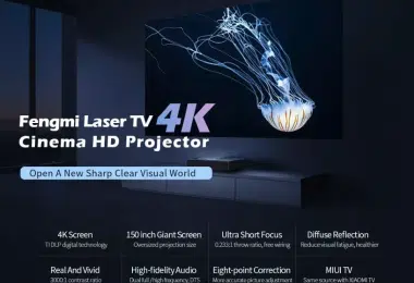 4k Projector Focal Ultra Courte Xiaomi