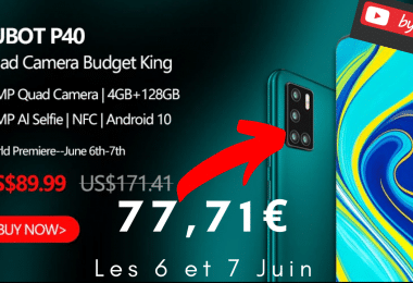 Promo Cubot 77 Euros