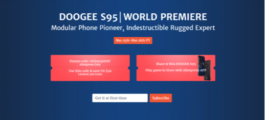 Promo Doogee S95