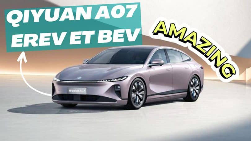 qiyuan de changan dévoile l'a07 en versions erev et bev
