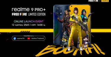 realme 9 pro+ free fire