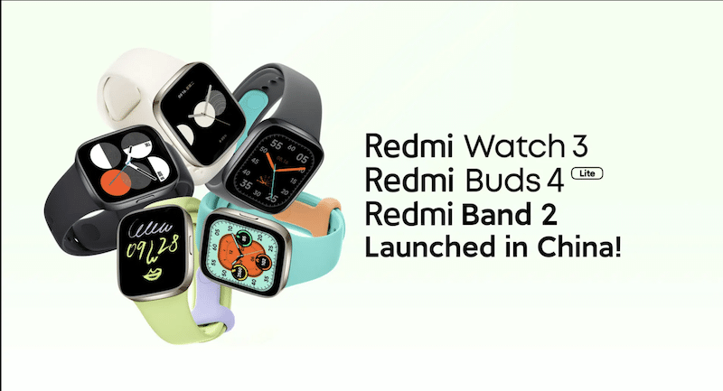 redmi k60,k60e,k60 pro,k60 pro speed edition,redmi watch 3,redmi band 2,redmi buds 4