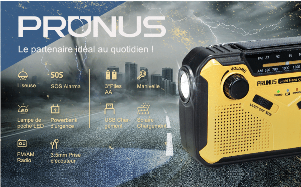 radio de survie à tout faire