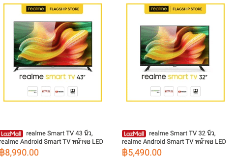 realme smart tv series