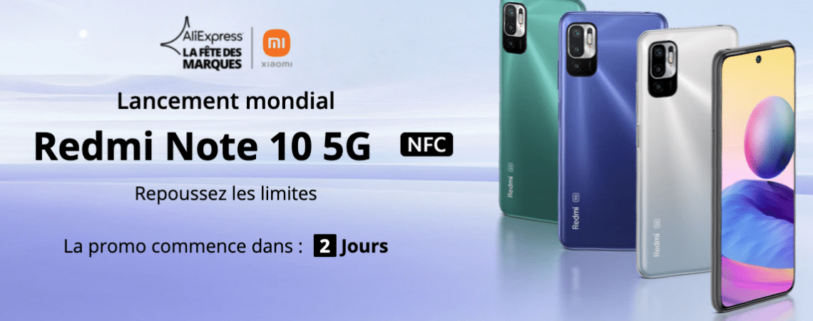 redmi note 10 5g offre