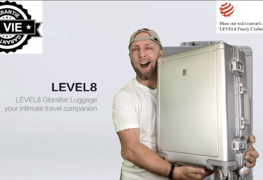 review gibraltar aluminum carry on level8.