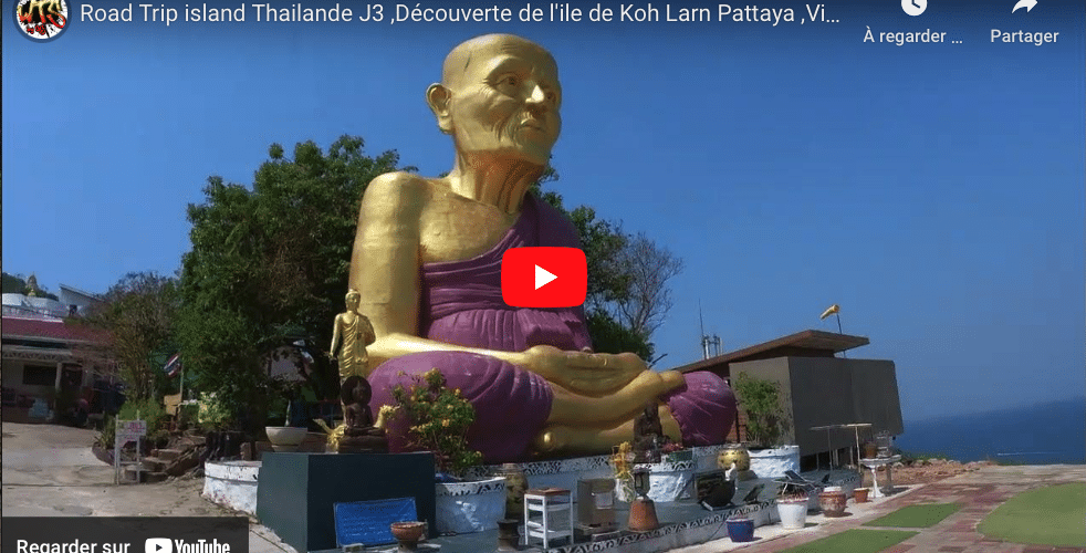 road trip island thailande j3 ,découverte de l'ile de koh larn pattaya ,visites, plages et saveur