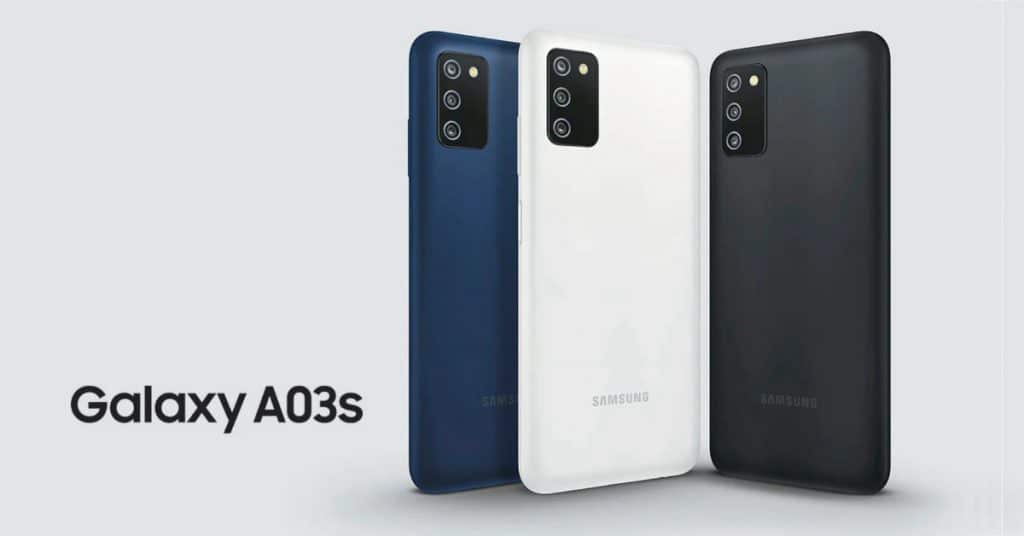 Samsung Galaxy A03S, un concurrent direct au Redmi 10