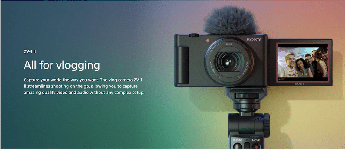 sony zv 1 ii