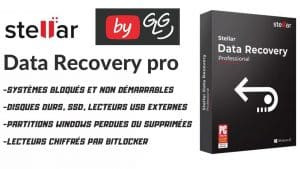 Stellar Data Recovery Professional, Logiciel De Récupération De Données Pour Mac Ou Windows, Bitlocker,formatage,virus ...