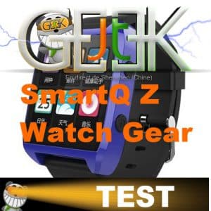 SmartQ Z Watch Gear Test