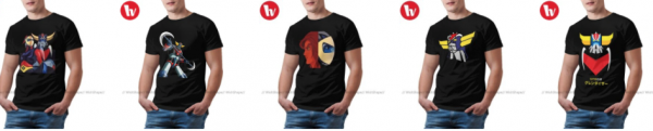 t shirt goldorak design