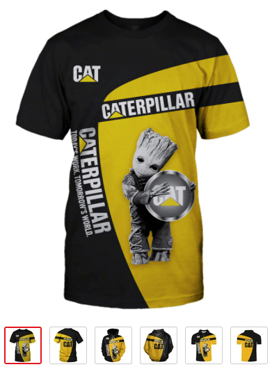 T Shirt Groot Caterpillar