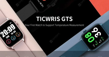 Ticwris Gts Real Time Body Temperature Detect Smart Watch