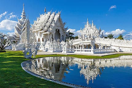 temple blanc thailande