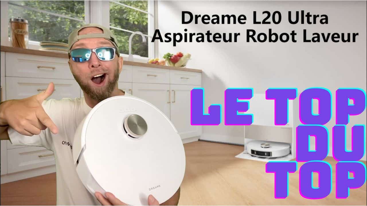 Test : aspirateur robot Dreame