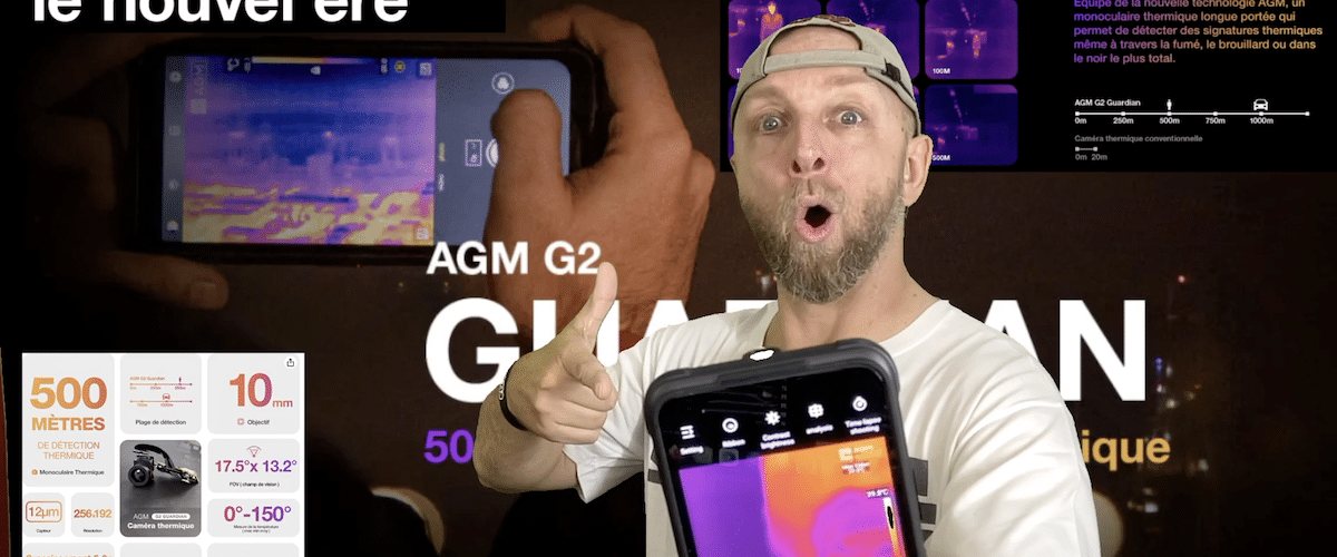 test du agm g2, le smartphone 5g robuste ultime avec caméra thermique 10mm jusqu’à 500m, 108mp samsung, qcm6490,12+256,ip69