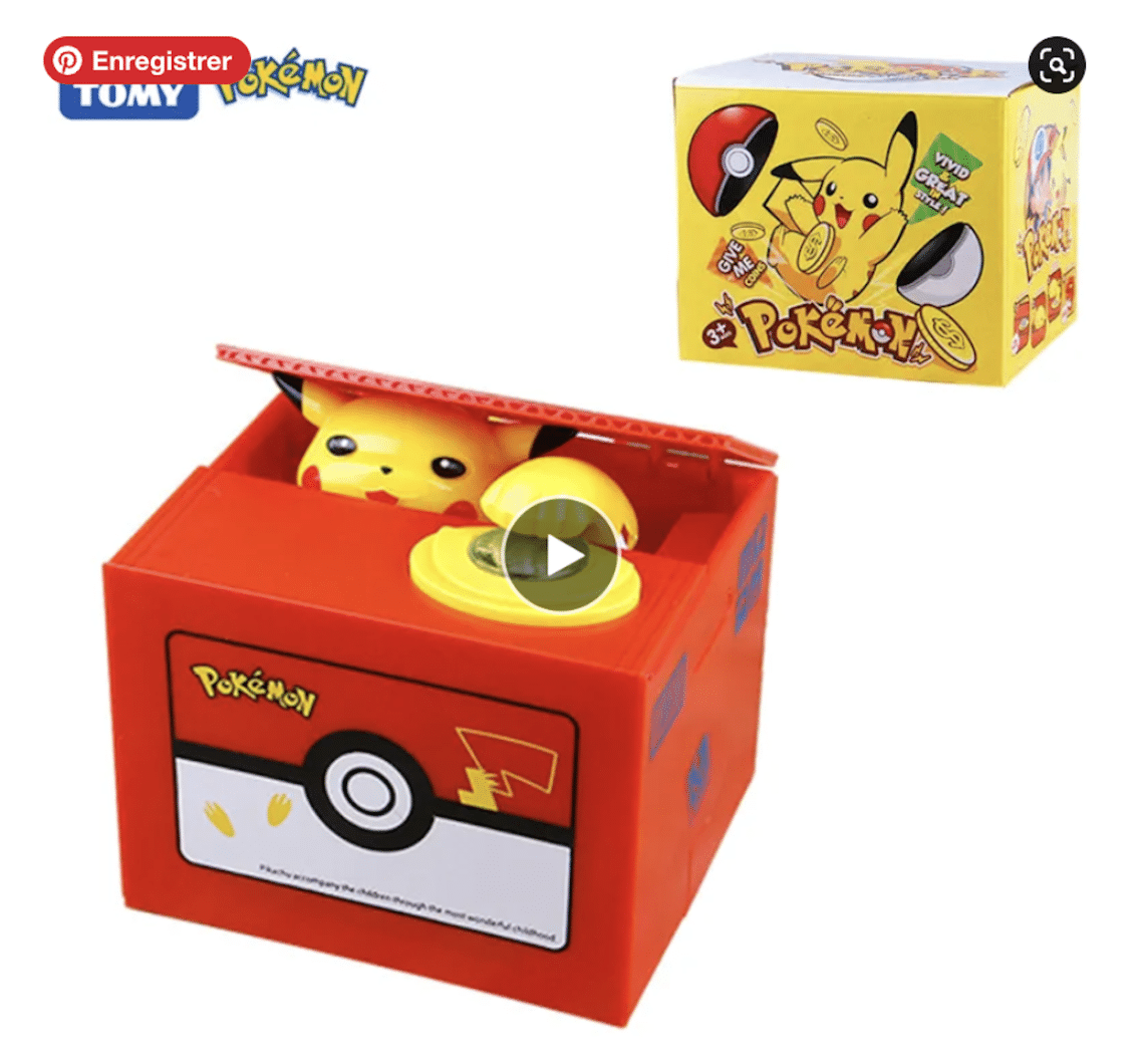 tirelire pokémon
