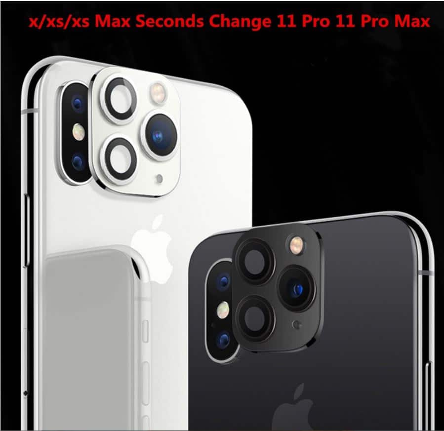 Protection Caméra Arrière Faux Appareil Autocollant iPhone 11 Pro