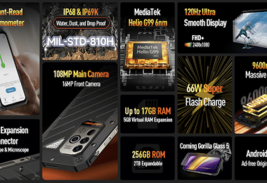 ulefone power armor 19 details