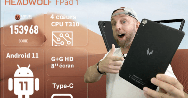 une petite tablette 8 4g avec un gros coupon recduction, la headwolf fpad 1