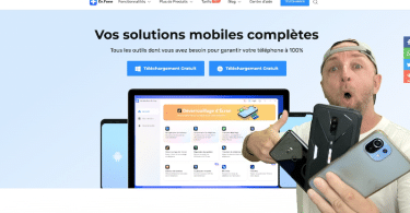 une solution completes pour votre smartphone avec sauvegarde,trasfert,deverouillage,recuperation avec drfone