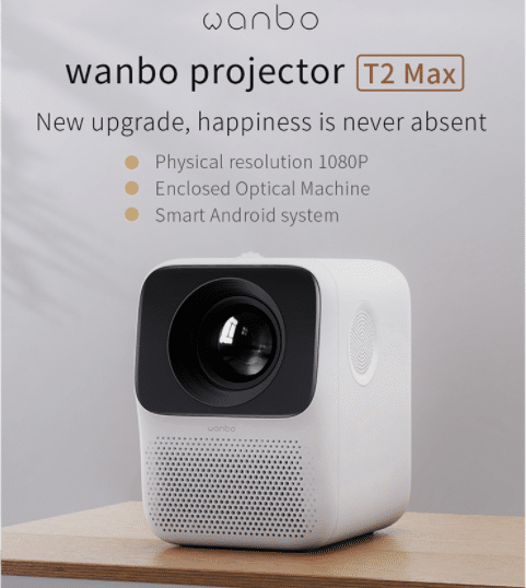 Xiaomi Wanbo T2max 1080p Mini Led Projector