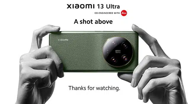 xiaomi 13 ultra thanks
