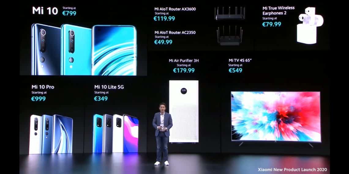 Xiaomi Mi 10 Europe
