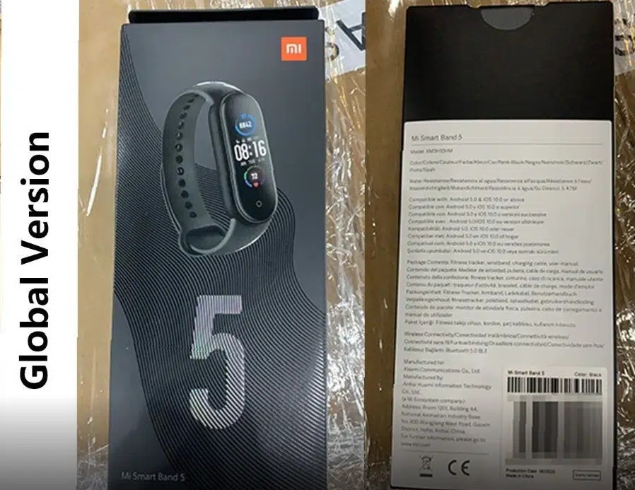 Xiaomi Mi Band 5 Global