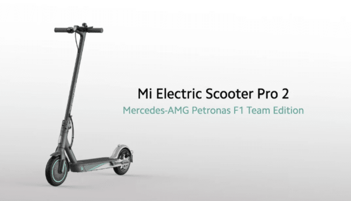 Xiaomi Mi Electric Scooter Pro 2 Mercedes Amg Petronas F1 Team Edition