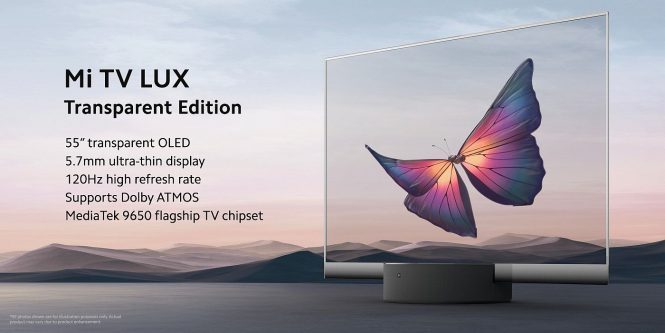 Xiaomi Mi Tv Lux Oled Transparent Edition 2