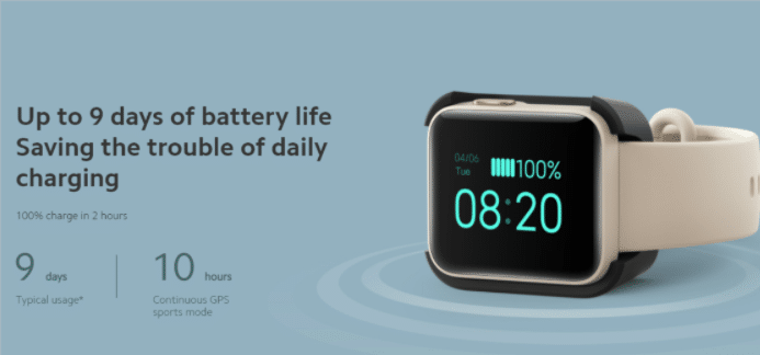 Xiaomi Mi Watch Lite Battery
