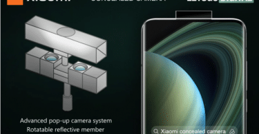 Xiaomi Caméra Pop Up Avec Miroir Réfléchissant