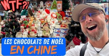 à la recherche de mon calendrier de l’avent et des chocolats de noël dans un supermarché chinois !